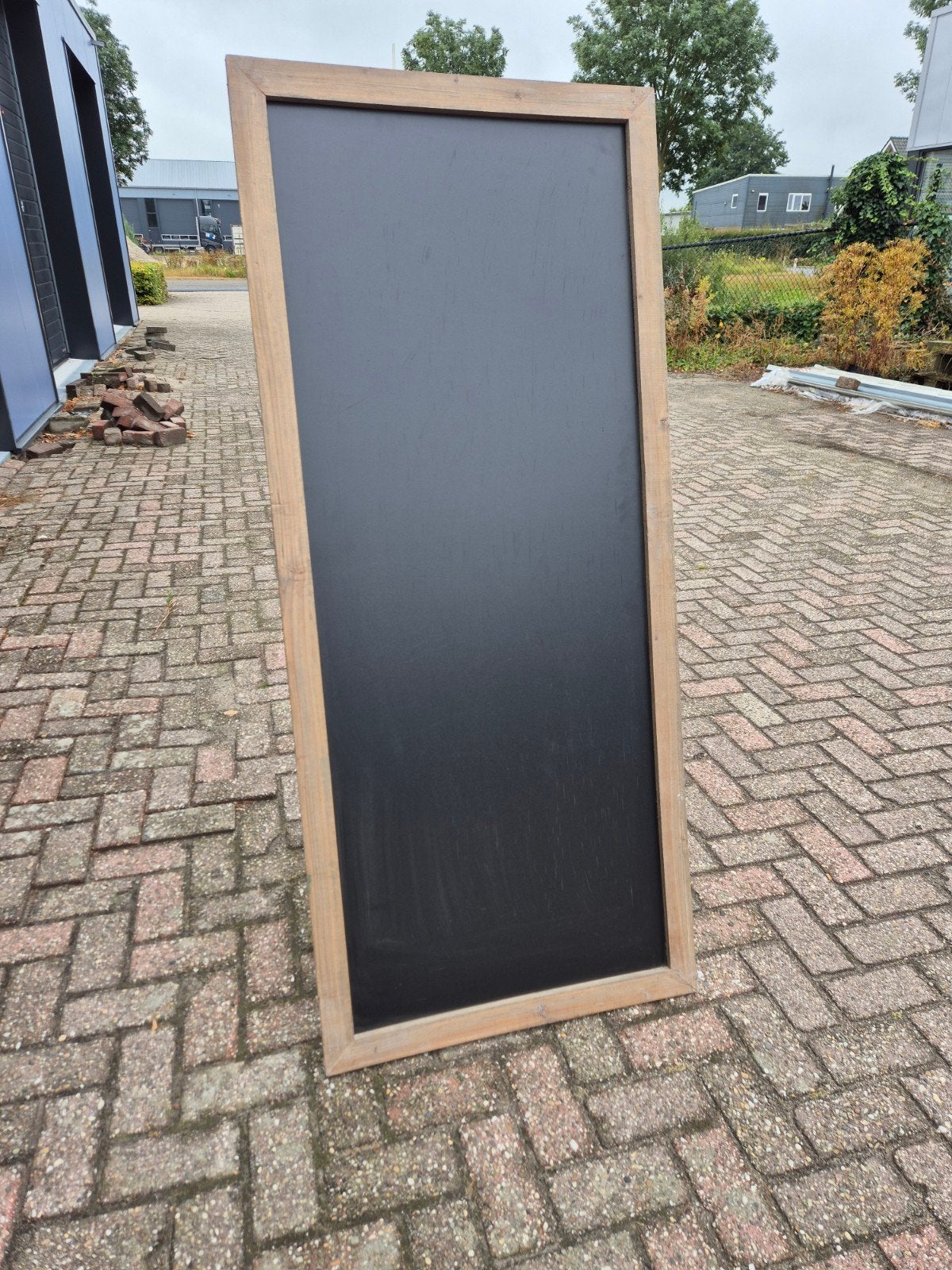 2 Stuks Staand Krijtbord - Ideaal voor Horeca of Winkel, Diversen, Schoolborden, Ophalen, Gebruikt