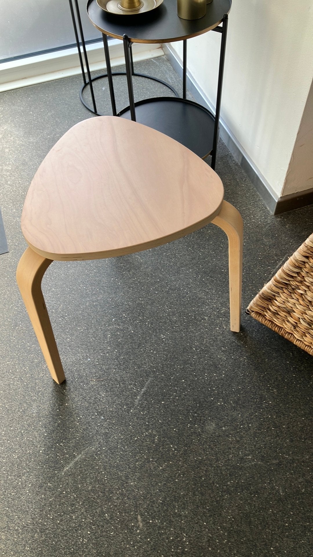 Design krukje Ikea, Ophalen, Zo goed als nieuw, Hout