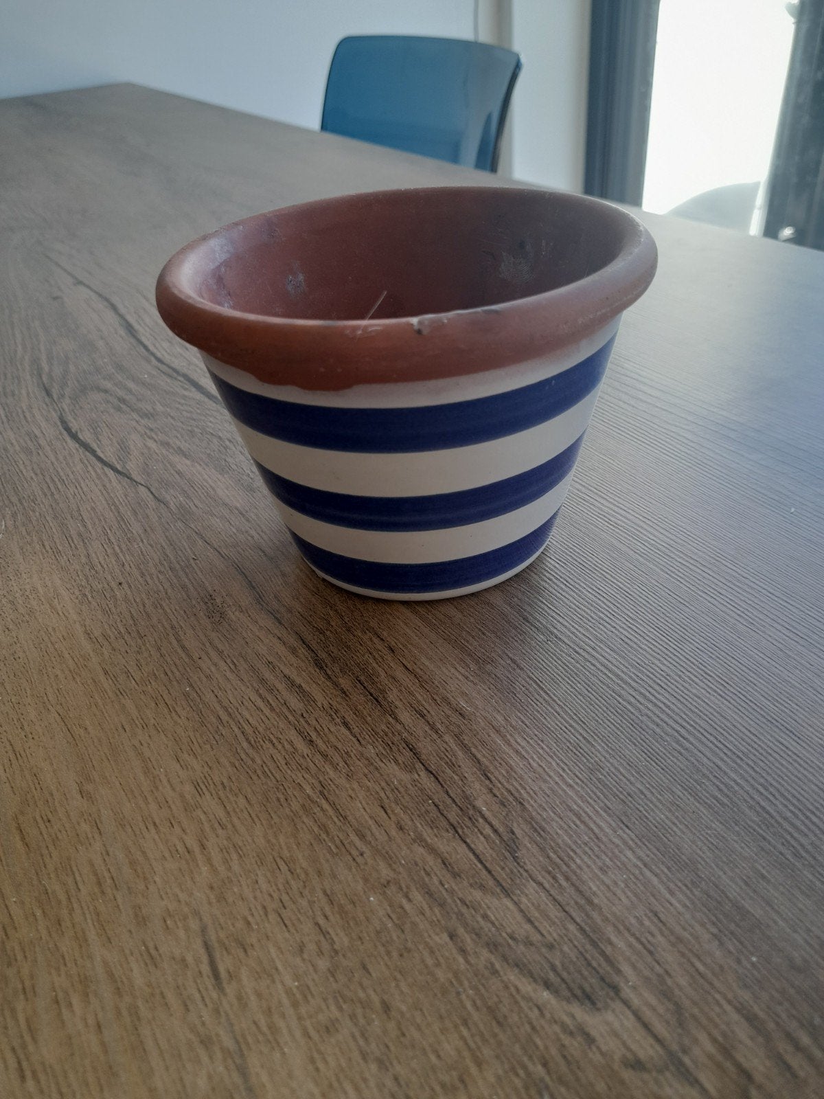 Klein potje voor bijv een cactus, Rond, Ophalen of Verzenden, Aardewerk, Minder dan 40 cm