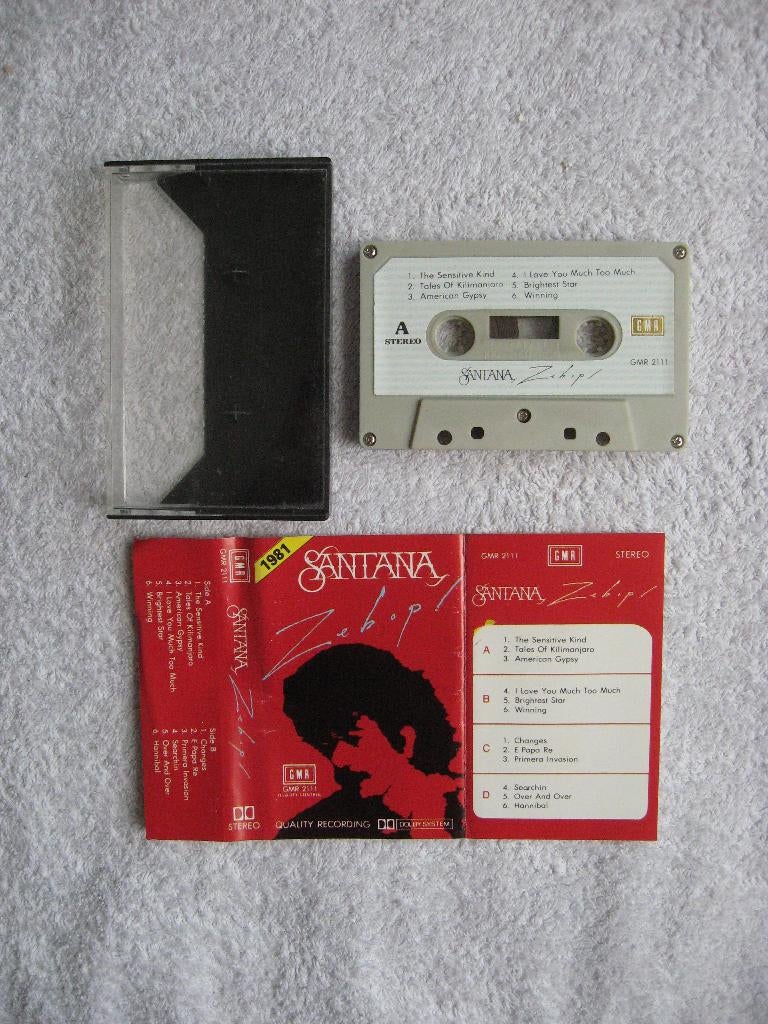 originele musicassette SANTANA - Zebop ! (uit 1981), Cd's en Dvd's, Cassettebandjes, Gebruikt, 1 bandje, Ophalen of Verzenden