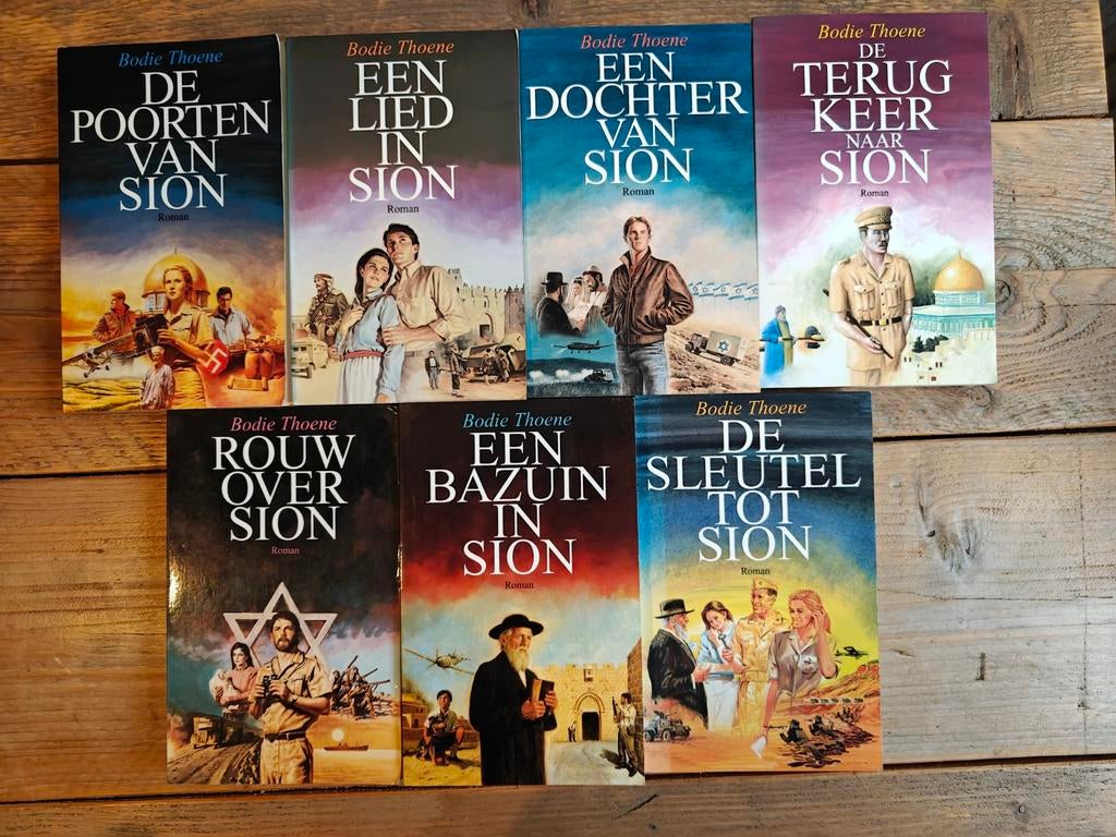 7 Delige serie: De Kronieken van Sion., Ophalen of Verzenden, Zo goed als nieuw