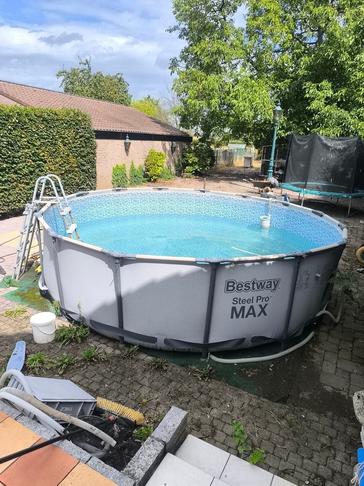Bestway Steel Pro Max zwembad - Ø 457 x 122 cm
Het Bestway S, Gebruikt, Rond, Ophalen, 120 cm of meer