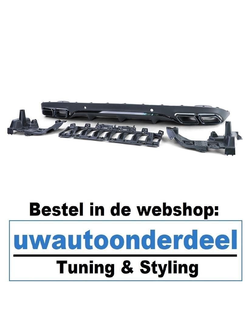 uitlaat zwart Geschikt Voor Mercedes C205 Coupe C63 AMG Look, Verzenden, Automotive Parts, A.parts@hotmail.nl, Trasmolenlaan 12 3447 GZ Woerden
