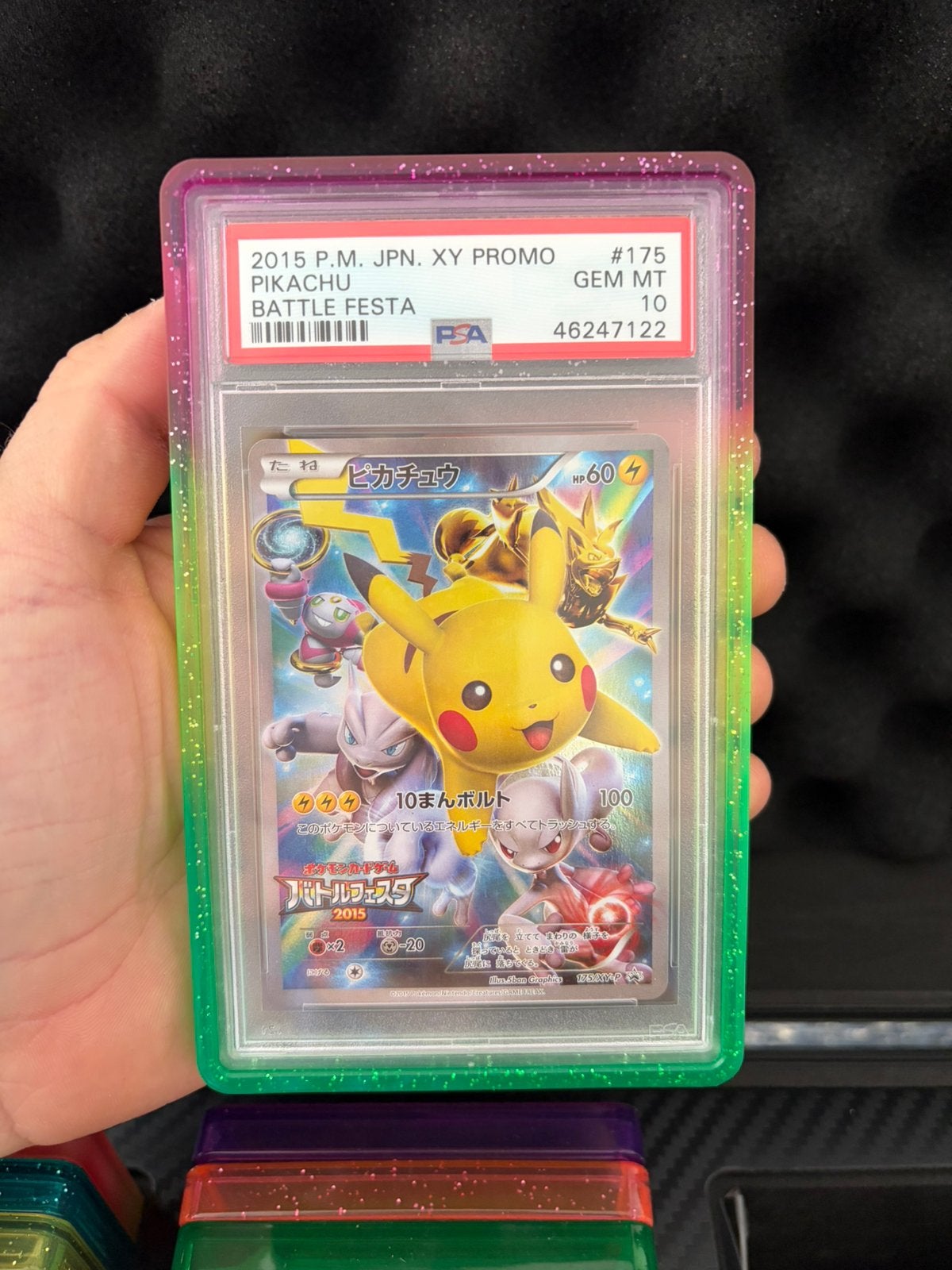 Pikachu festa 175 psa 10, Ophalen of Verzenden, Zo goed als nieuw