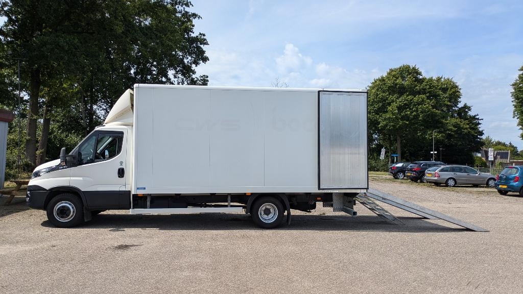 Iveco Daily 65C15 gesl. Autotransporter /oldtimer of machine, Auto's, 145 pk, Iveco, Wit, Bedrijf