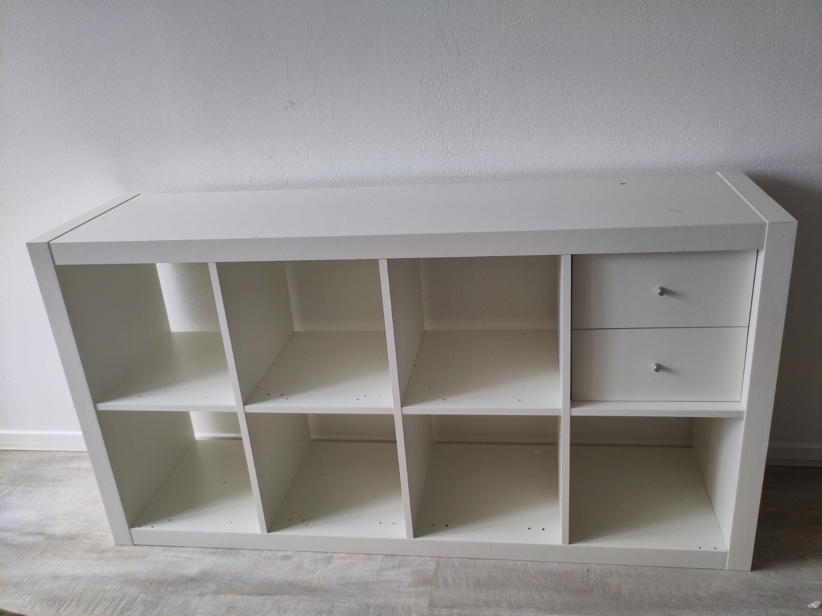 IKEA Kallax Kast met 8 vakken en 2 lades, Ophalen, Gebruikt