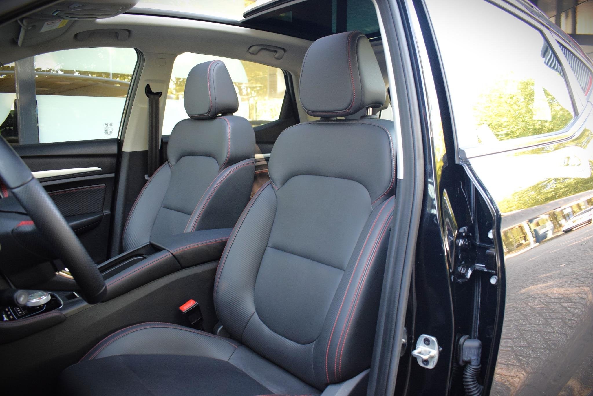 MG MG ZS EV EV Luxury 50 kWh met PANO|LEDER|LED|NAV, Dealer onderhouden, Gebruikt, ZS, Zwart