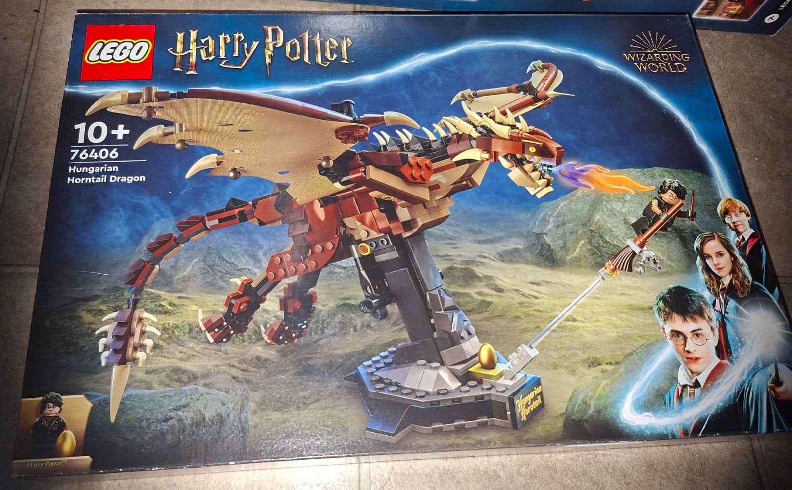 Lego Harry Potter Hongaarse Hoornstaart draak, Kinderen en Baby's, Speelgoed | Duplo en Lego, Zo goed als nieuw, Lego, Complete set