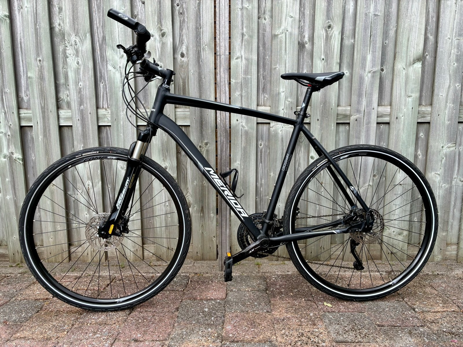Merida Crossway XT-Edition Hybride Fiets 58 cm, Fietsen en Brommers, 28 inch, Gebruikt, Vering, 57 tot 61 cm
