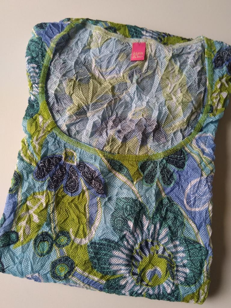 Kyra en Ko jurk, Kleding | Dames, Jurken, Blauw, Maat 42/44 (L), Ophalen of Verzenden, Zo goed als nieuw