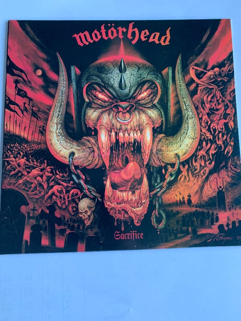Motorhead - Sacrifice ( lp), Verzenden, Zo goed als nieuw, 12 inch