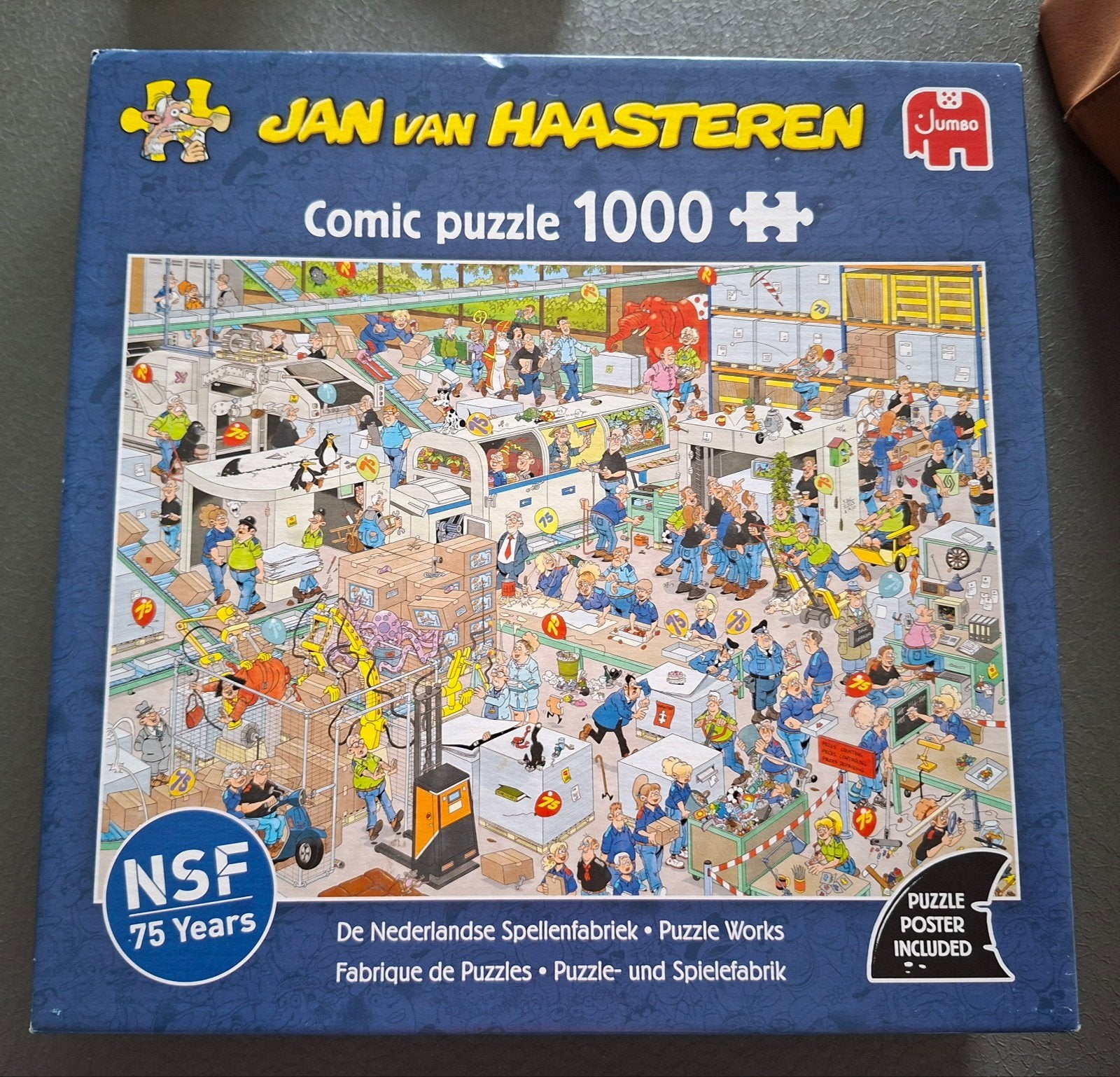 jan van haasteren puzzels, Ophalen of Verzenden, 500 t/m 1500 stukjes, Zo goed als nieuw