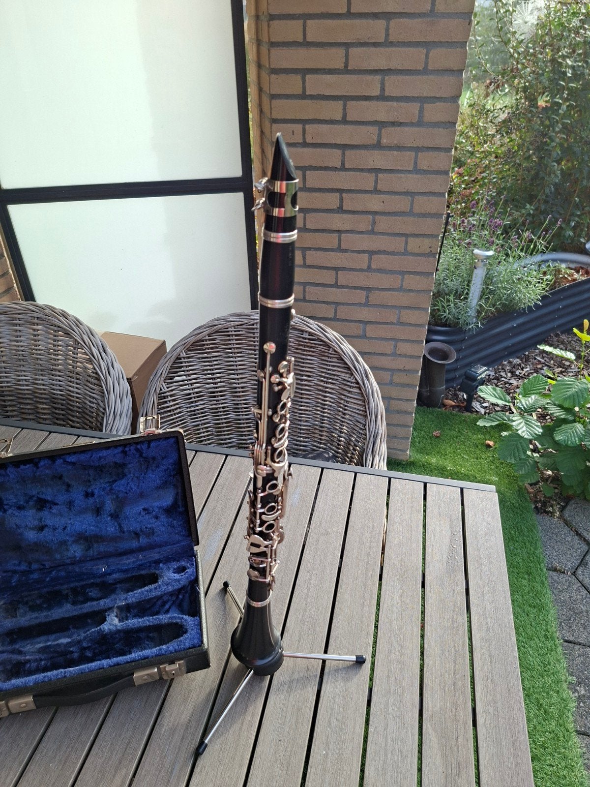 F.Arthur Uebel, Muziek en Instrumenten, Bes-klarinet, Gebruikt, Ophalen of Verzenden, Met koffer