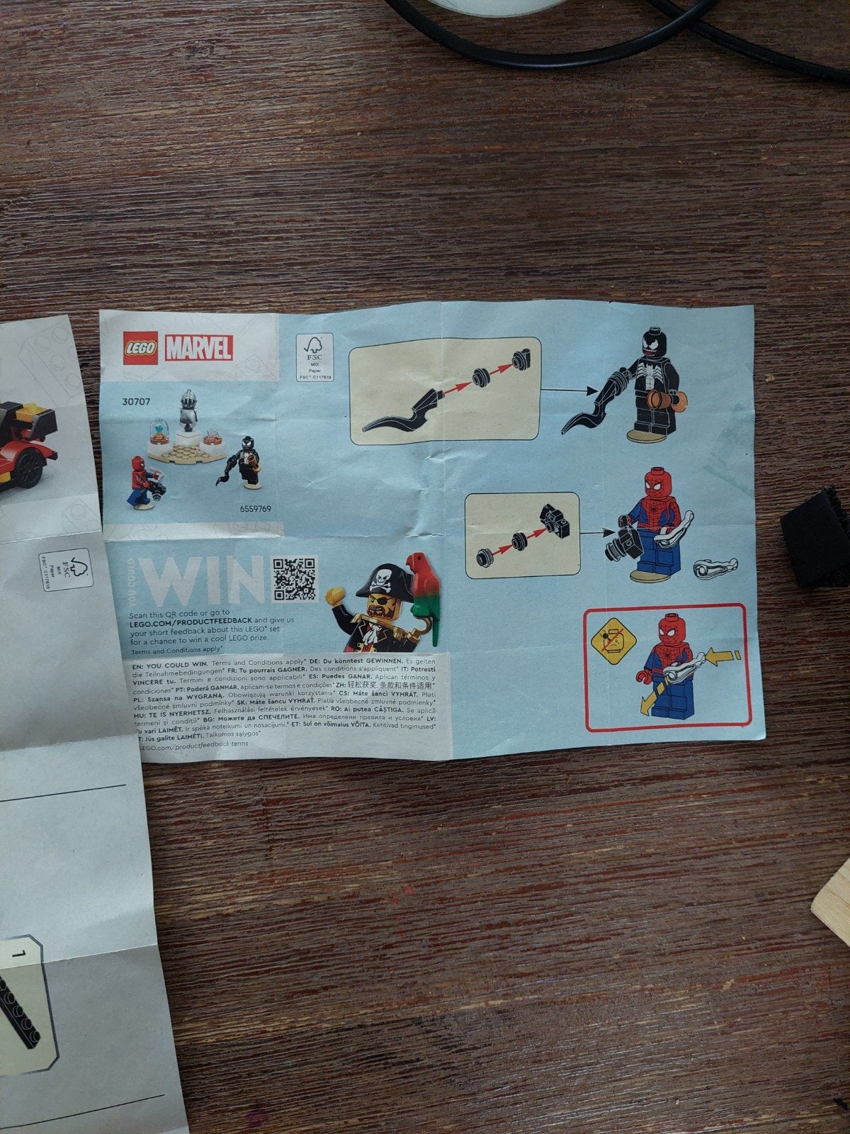 LEGO Marvel 30707 Spider-Man & Venom, Ophalen of Verzenden, Zo goed als nieuw, Overige merken