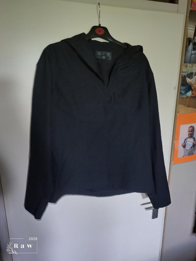 Vintage Marine Jas KM 1987 -  Maat 55, Ophalen of Verzenden, Marine, Nederland, Kleding of Schoenen