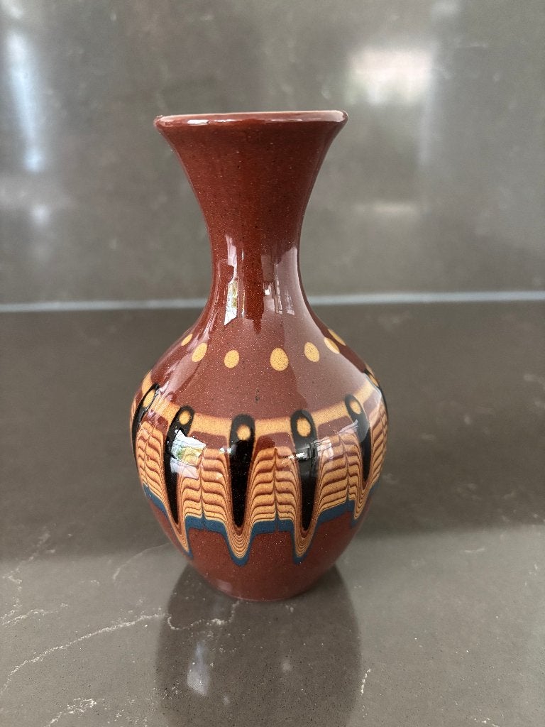 bulgaria keramiek vaasje, Antiek en Kunst, Ophalen of Verzenden