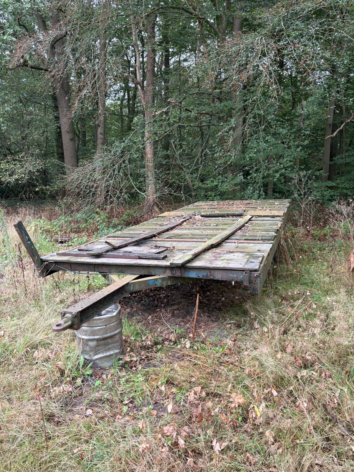 Platte wagen, 100 liter of meer, Ophalen, Zo goed als nieuw, Transportkar
