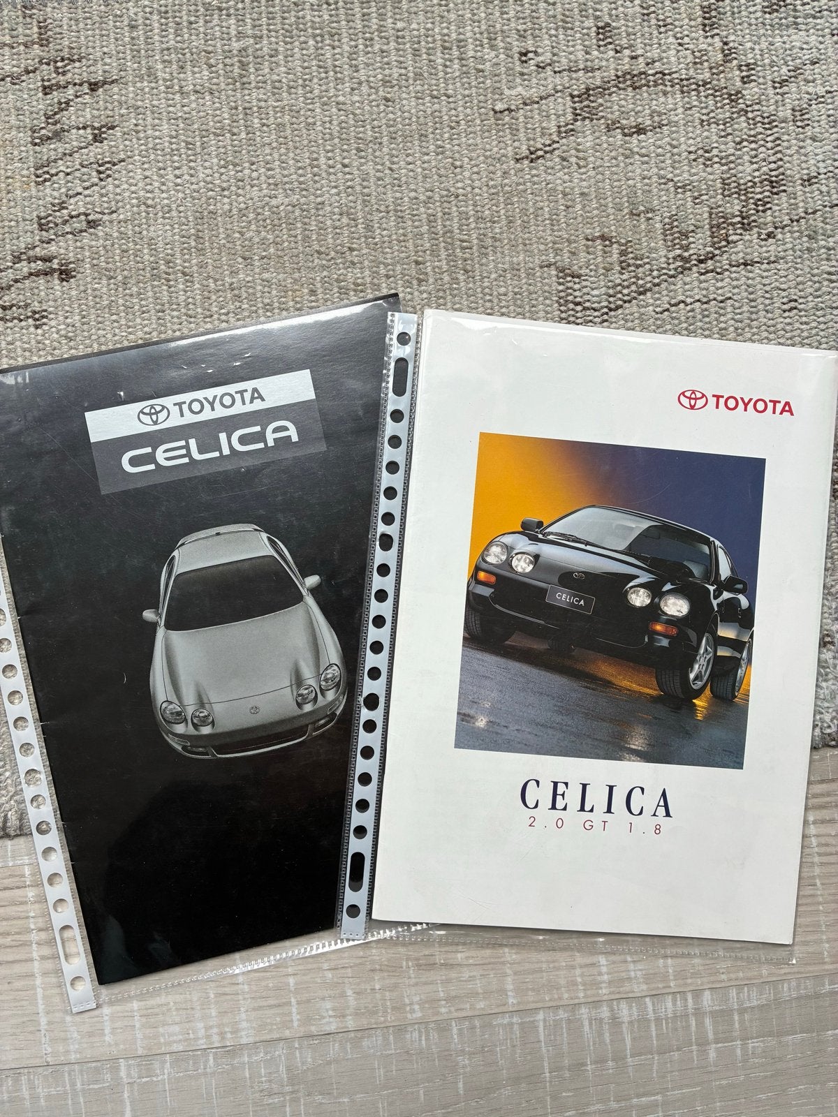 Toyota Celica brochures, Ophalen of Verzenden, Zo goed als nieuw
