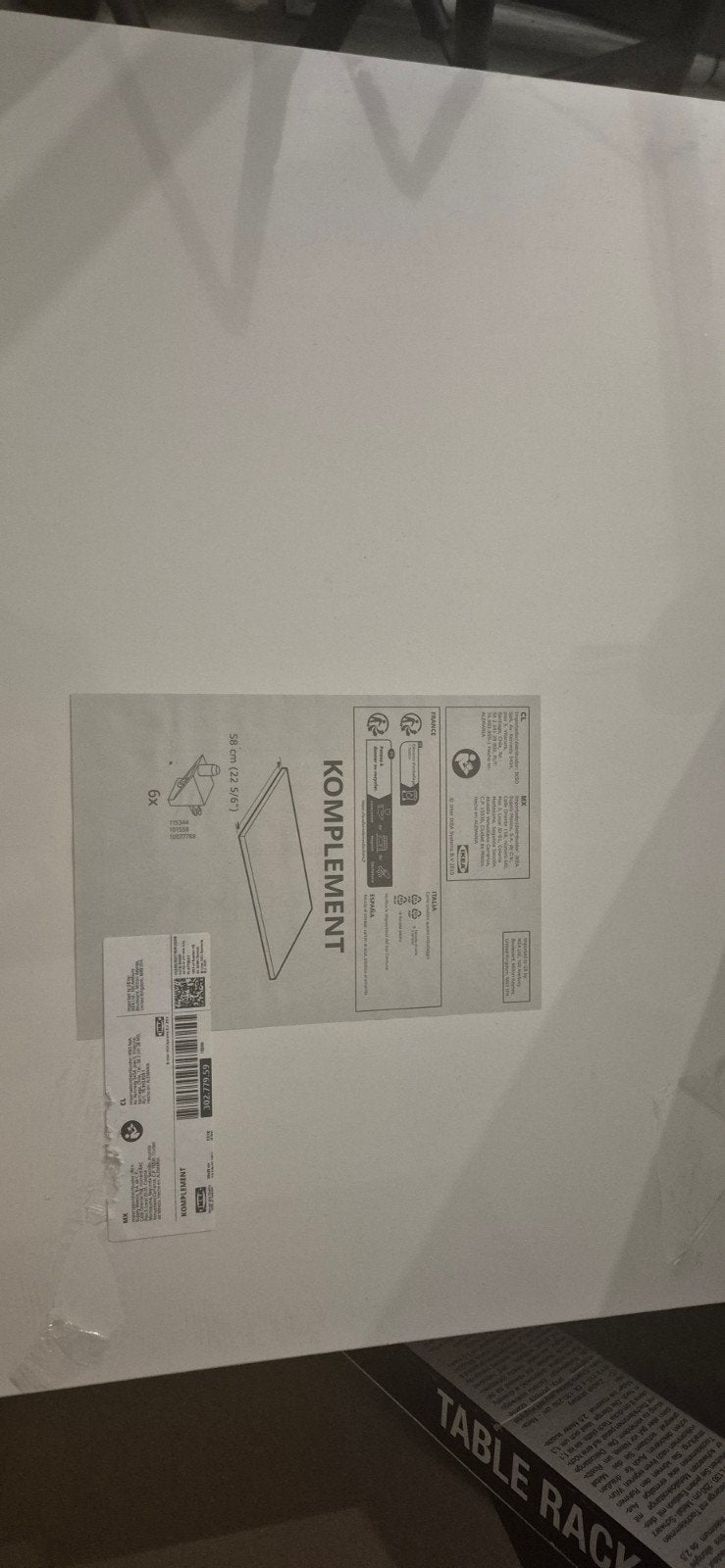 IKEA KOMPLEMENT Plank 50x58 cm - Nieuw in verpakking, Ophalen of Verzenden, Nieuw