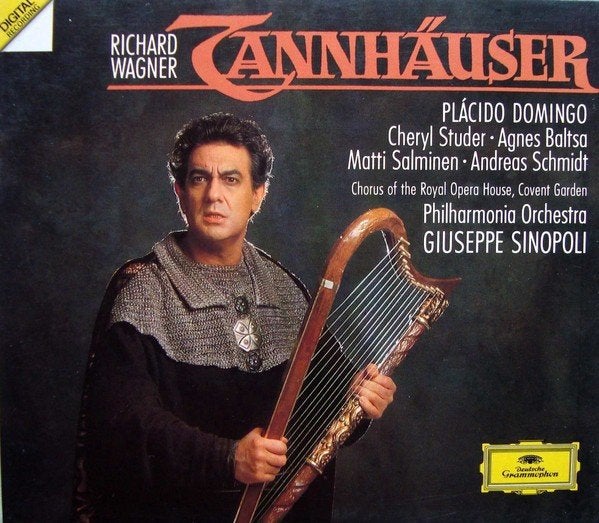 Wagner - Giuseppe Sinopoli – Tannhäuser - Domingo 3 - CD BOX, Boxset, Opera of Operette, Ophalen of Verzenden, Zo goed als nieuw