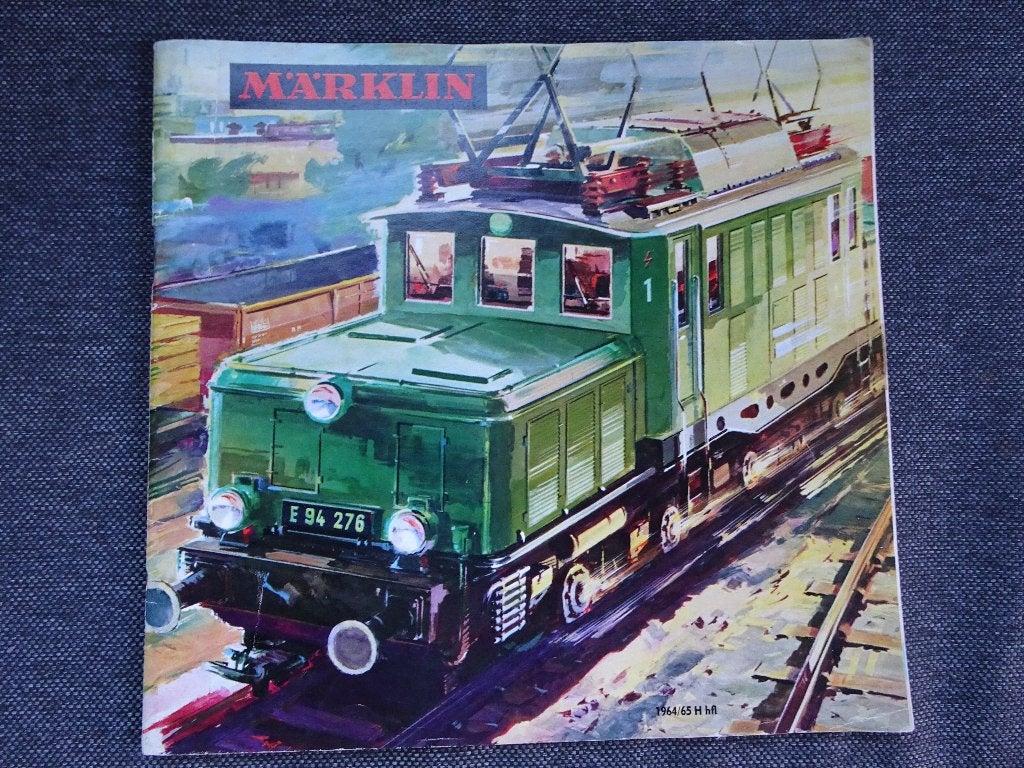 Marklin Catalogus 1964/65, Wisselstroom, Gebruikt, Märklin, Boek, Tijdschrift of Catalogus