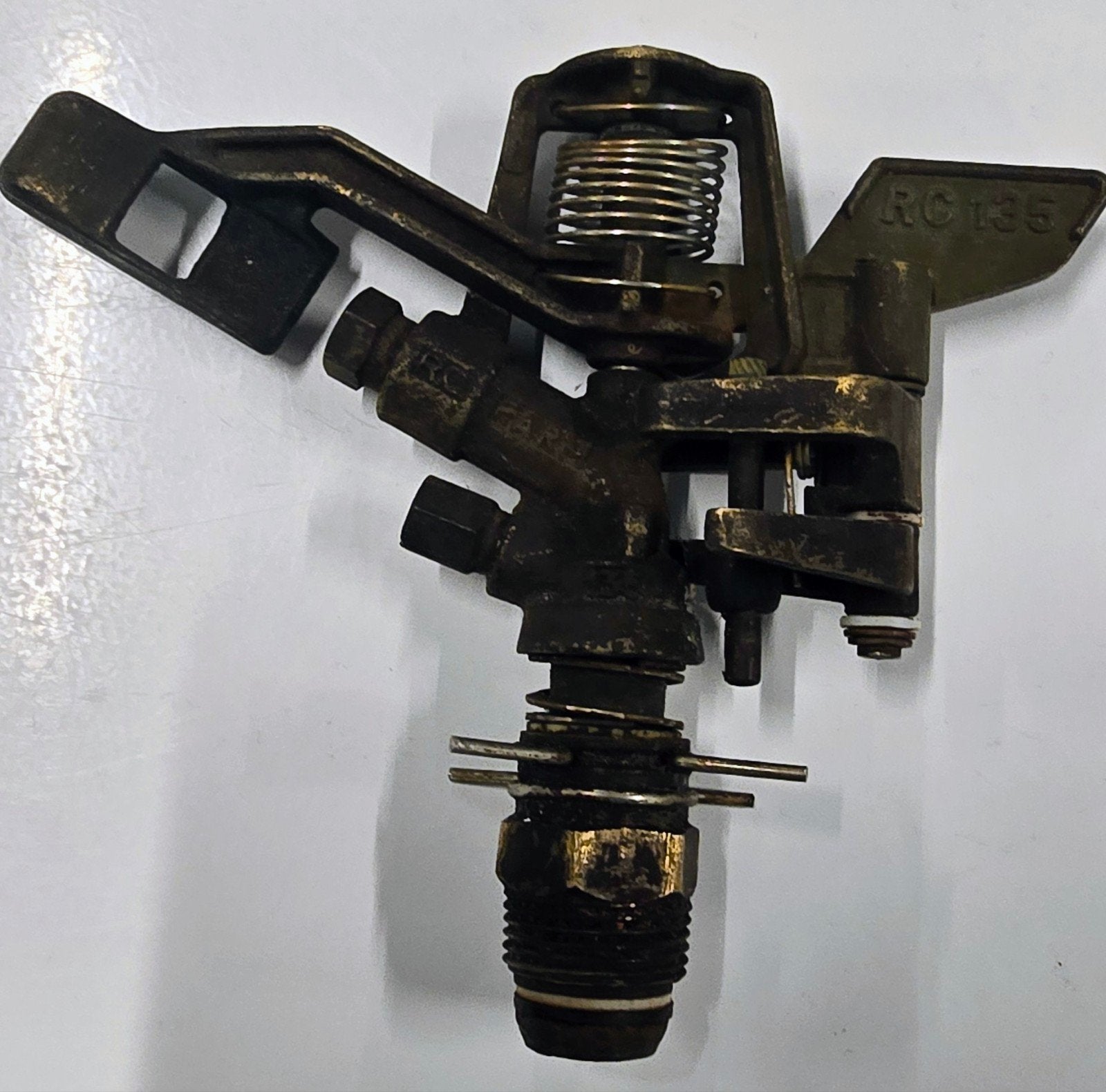 Sectorsproeier messing 3/4" buitendraad type RC 135, Ophalen of Verzenden, Nieuw, Sectorsproeier