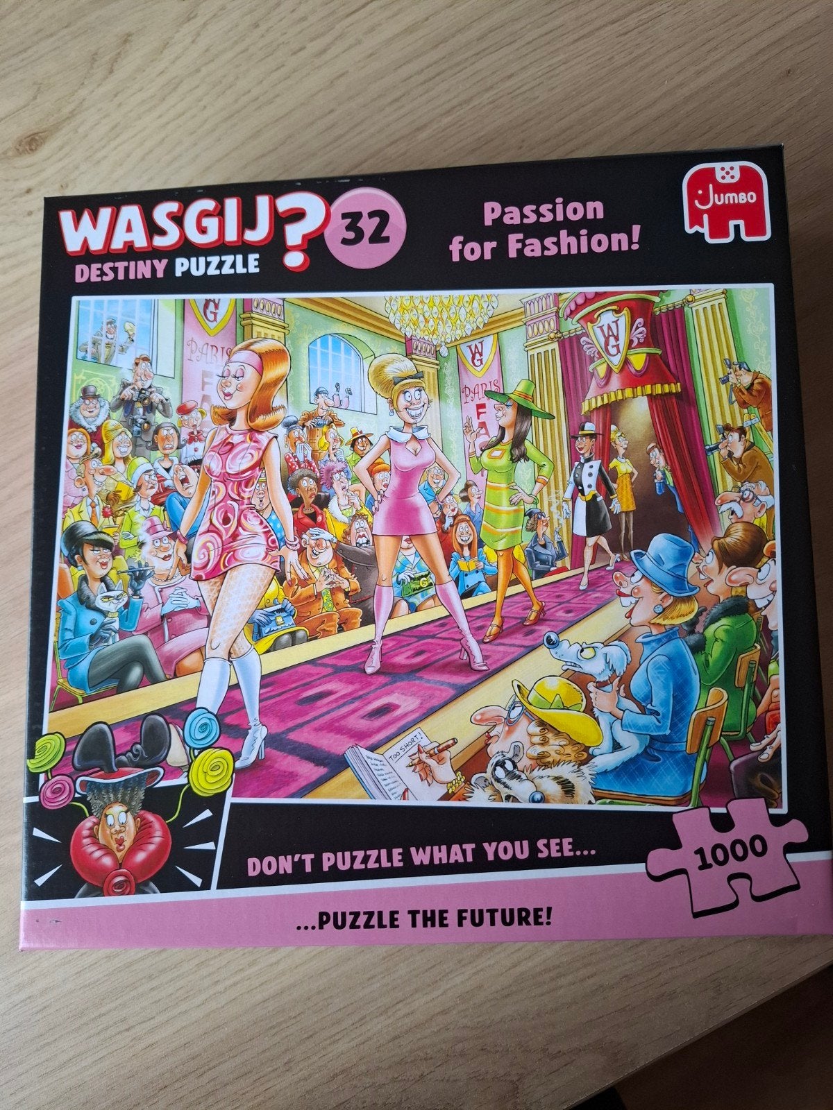 wasgij destiny 32 Passie voor mode, Ophalen of Verzenden, 500 t/m 1500 stukjes, Zo goed als nieuw, Legpuzzel