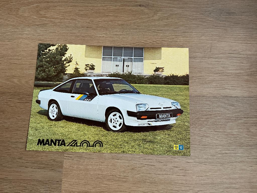 Opel Manta 400 03/1981, Ophalen of Verzenden, Zo goed als nieuw, Opel