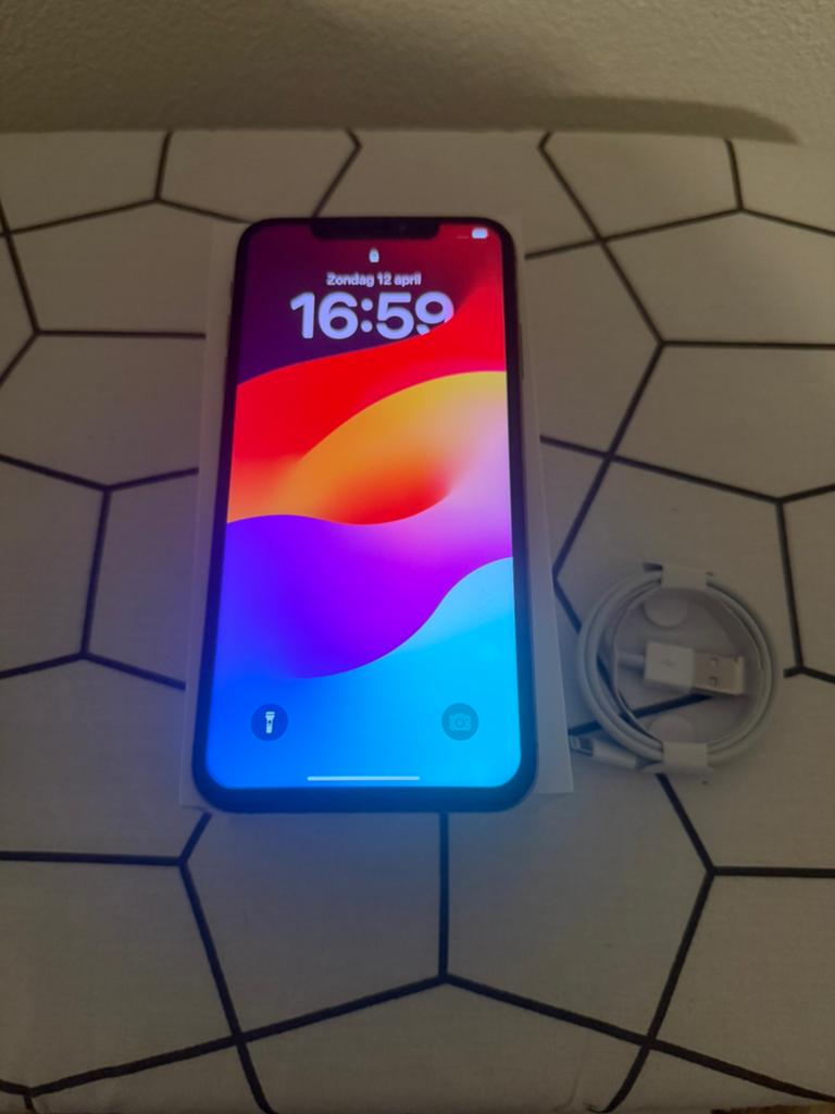 Iphone XS MAX - 100%, Telecommunicatie, Mobiele telefoons | Apple iPhone, Ophalen of Verzenden, Zo goed als nieuw, Zwart, 64 GB