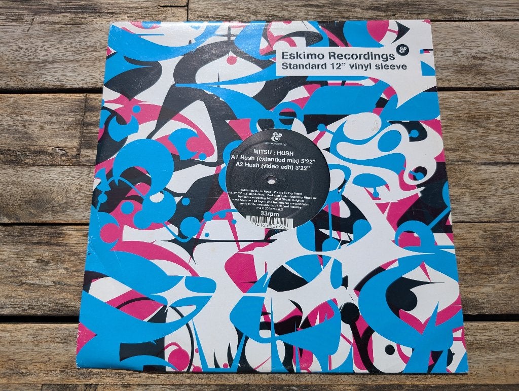 Maxi single - Mitsu - Hush, Cd's en Dvd's, Vinyl Singles, Ophalen of Verzenden, Zo goed als nieuw, Dance en House