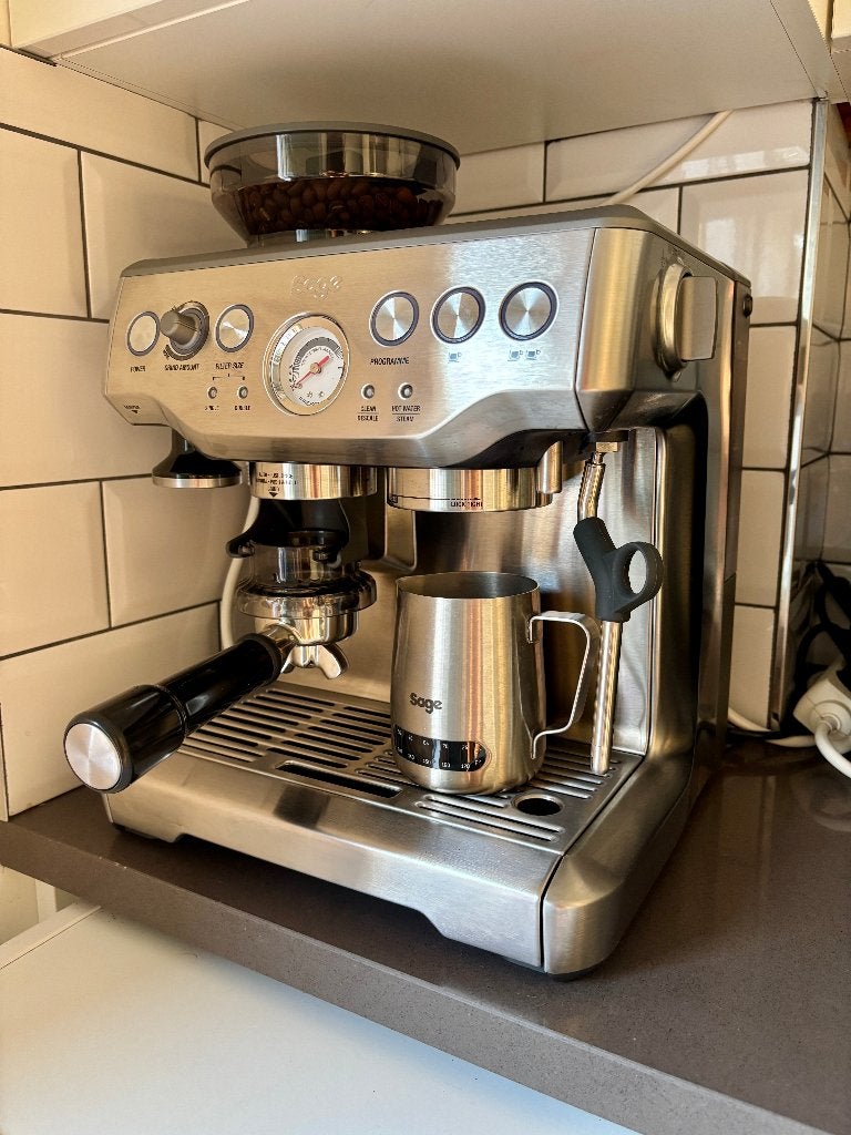 Sage - The Barista Express, Ophalen, Zo goed als nieuw, Espresso apparaat