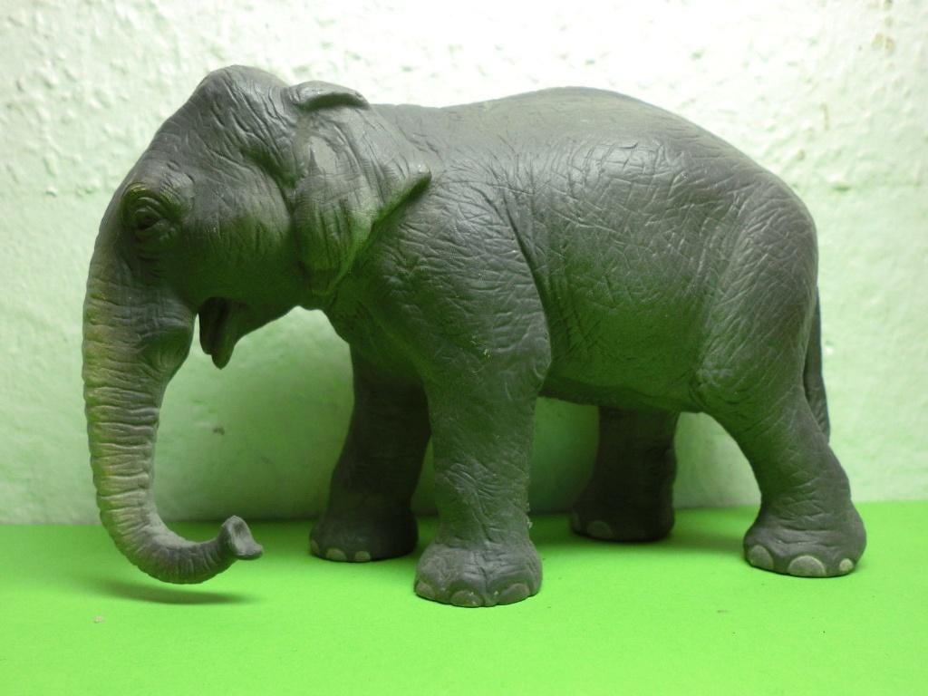 Schleich 14344 az. olifant, dierfiguur, Ophalen of Verzenden, Gebruikt, Wild dier, Beeldje of Figuurtje