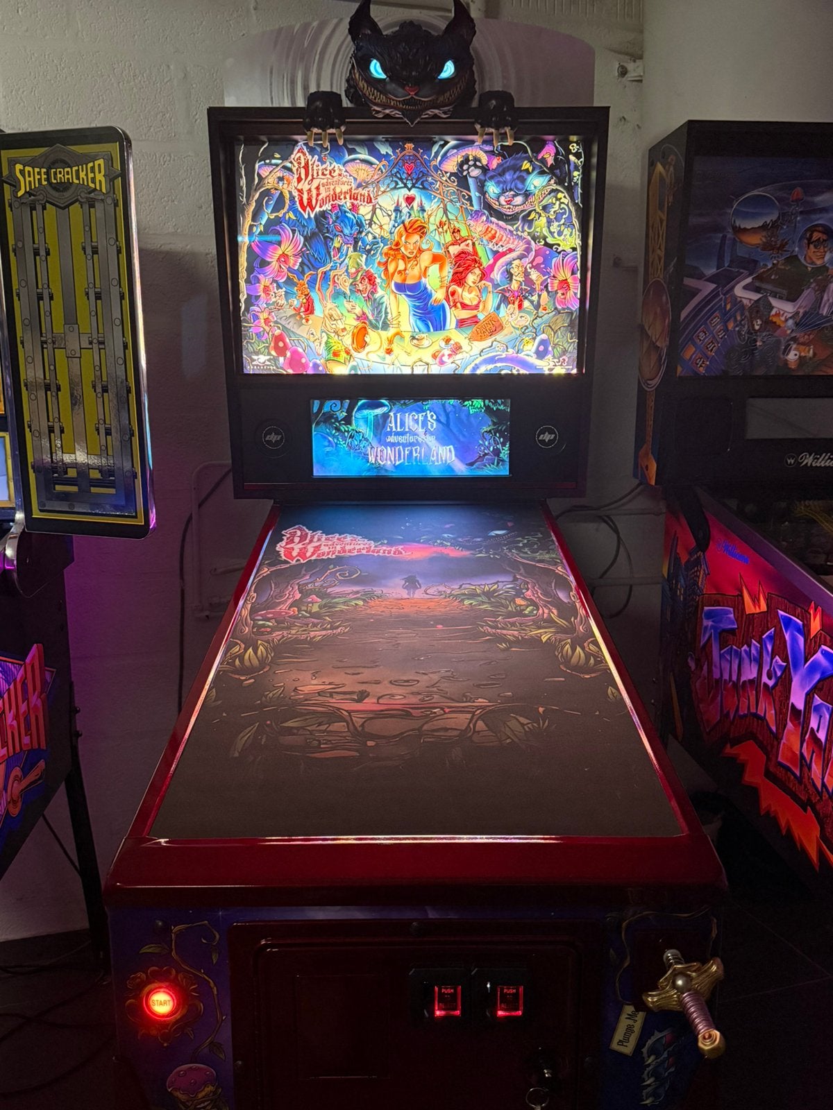 Alice's Adventures in Wonderland - Dutch Pinball, Verzamelen, Automaten | Flipperkasten, Overige soorten, Zo goed als nieuw, Flipperkast