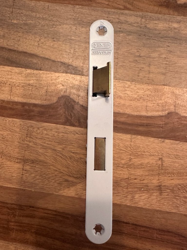 Nemef (Assa Abloy) insteekslot, Ophalen of Verzenden, Zo goed als nieuw, IJzer, Slot