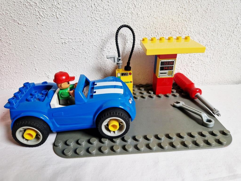 Duplo beginnend toolo auto tankstation schroevendraaier, Ophalen of Verzenden, Zo goed als nieuw