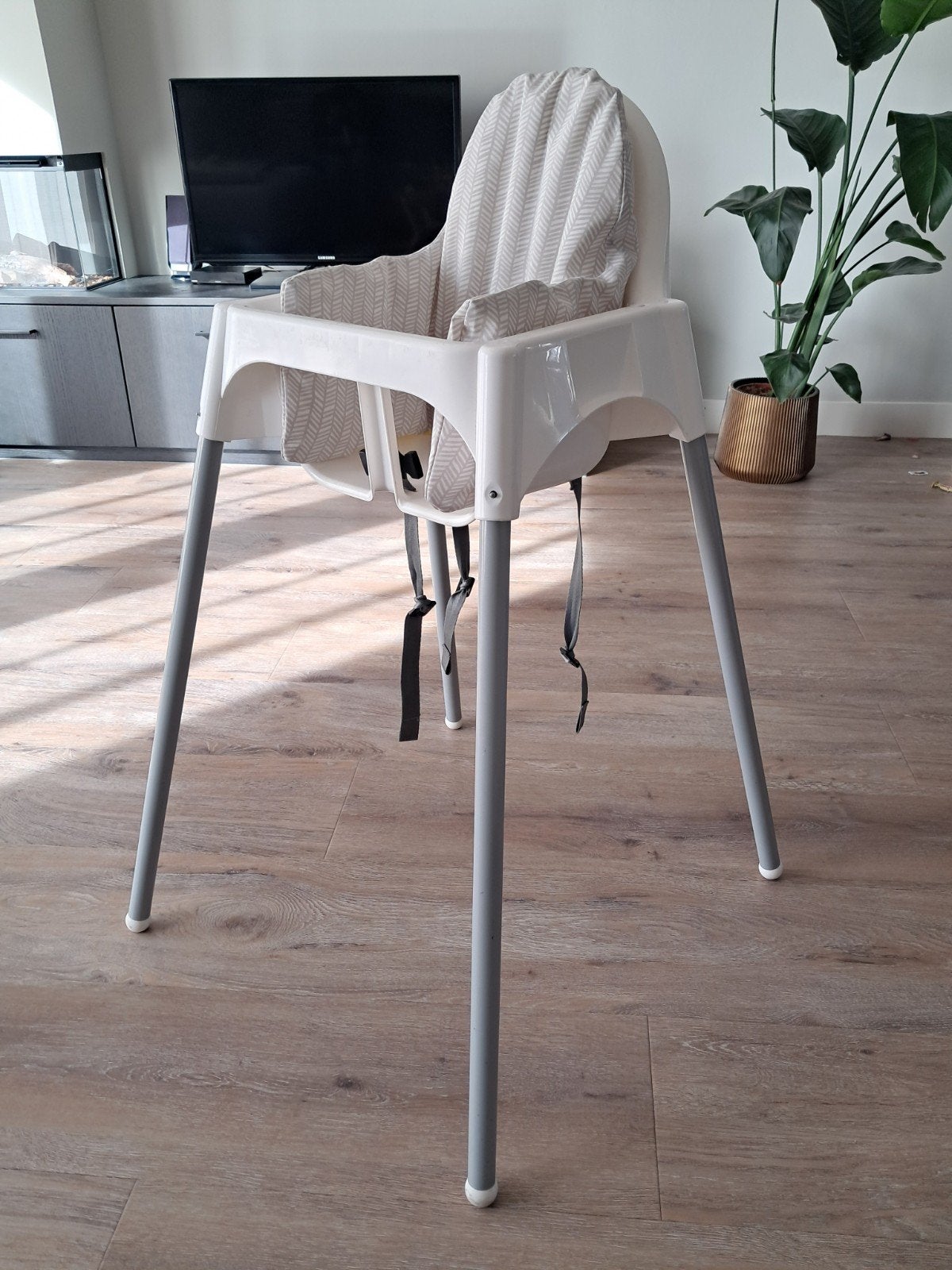 Ikea Antilop kinderstoel met kussen, Kinderen en Baby's, Ophalen, Gebruikt, Overige typen, Gordel(s)