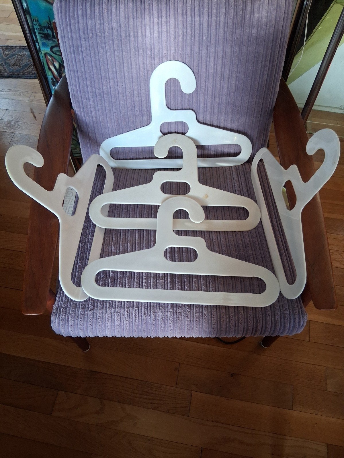 space age kleerhangers, Kleding | Dames, Ophalen of Verzenden, Gebruikt, Kunststof, Volwassenen