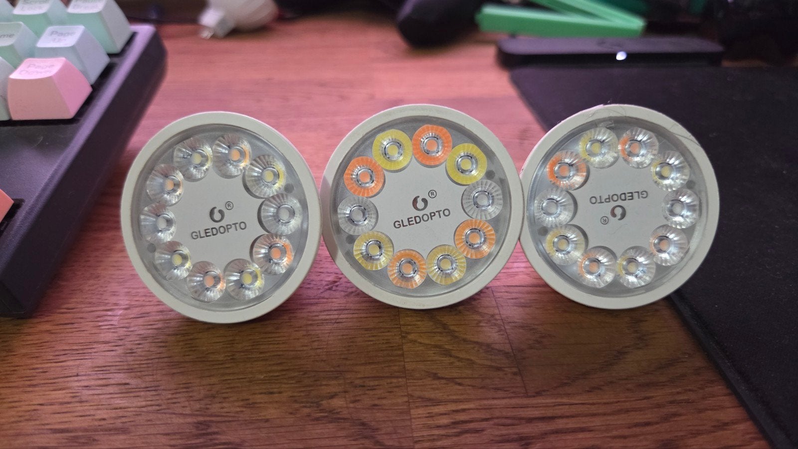 Gledopto gu 5.3 spots zigbee, 30 tot 60 watt, Led-lamp, Meerkleurig, GU5.3