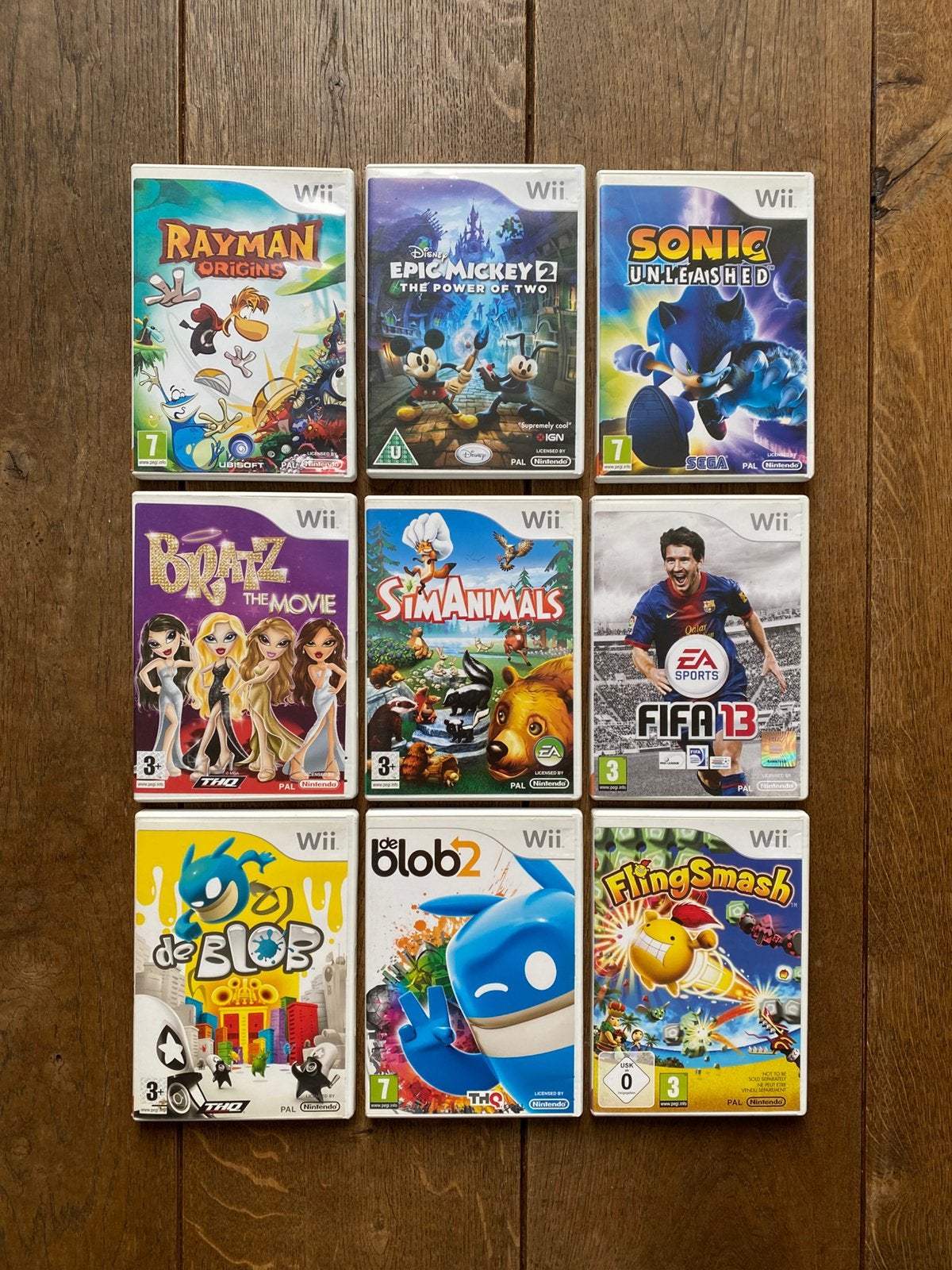 9 Nintendo Wii spellen, Ophalen of Verzenden, Zo goed als nieuw