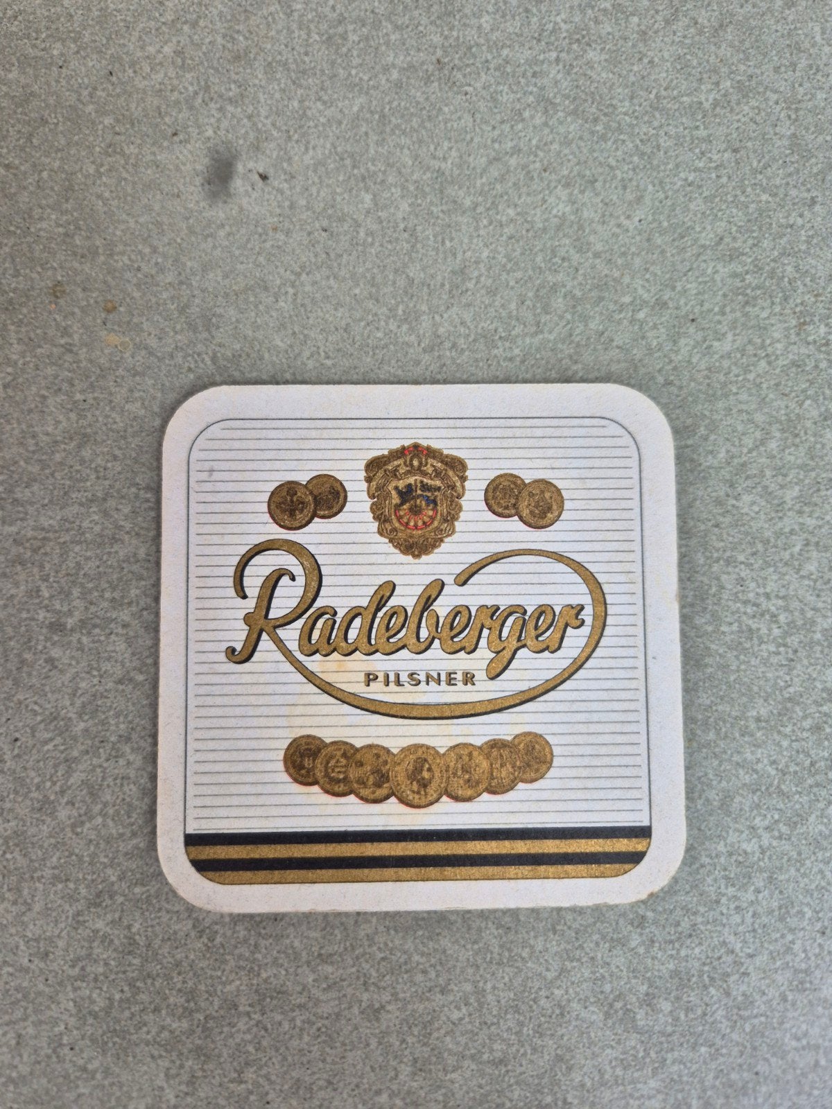 Radeberger bierviltje, Ophalen of Verzenden, Viltje(s), Overige merken