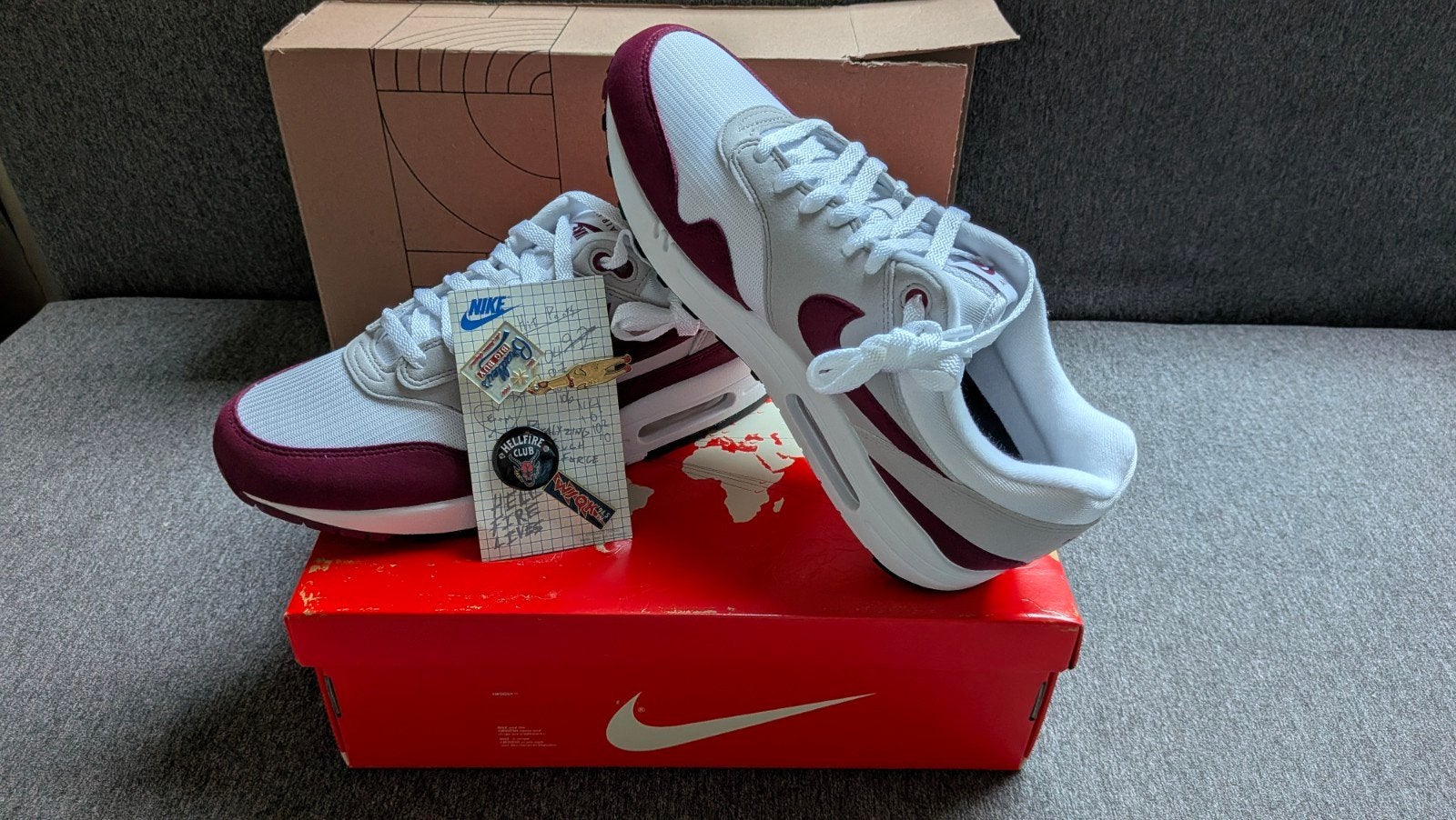 Nike Air Max 1 '87 SP Stranger Things, Wit, Nike, Nieuw, Ophalen of Verzenden