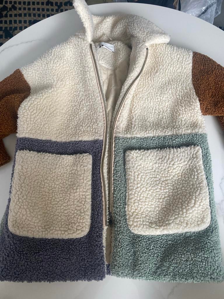 Stella McCartney Kids Teddy Jas Color Block - Maat 4 Jaar, Ophalen of Verzenden, Zo goed als nieuw, Jongen of Meisje