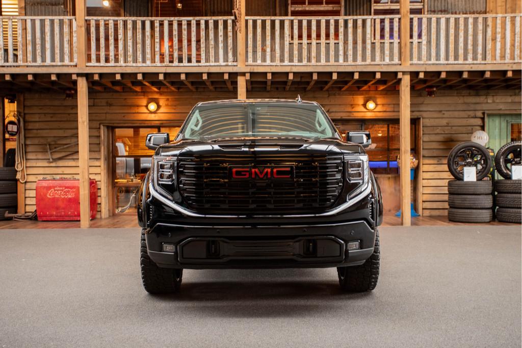 GMC Sierra Denali 6.2L V8 LPG | Widebody | Black edition | 4, Auto's, Automaat, Automatische klimaatregeling, 426 pk, Zwart