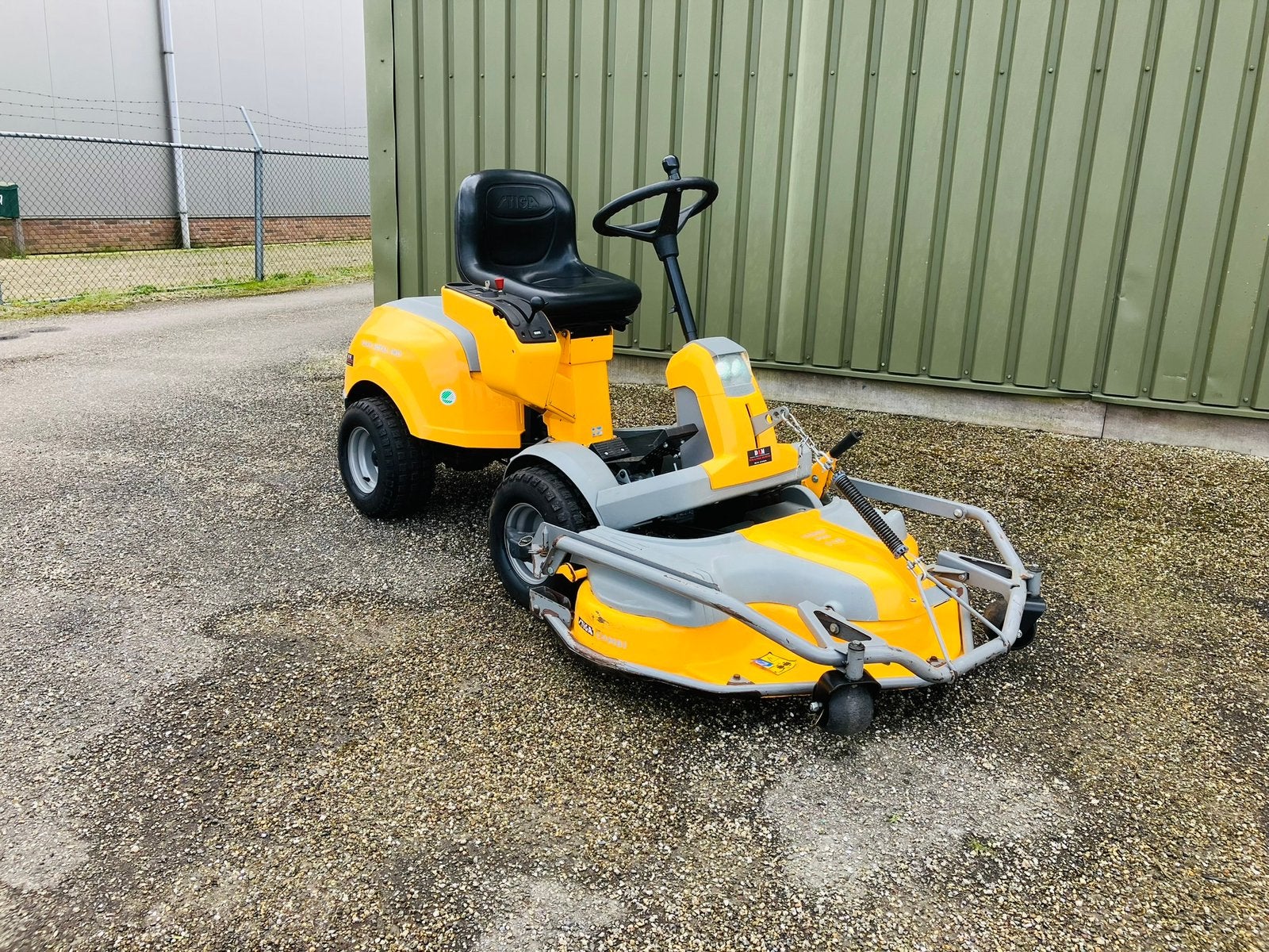 Nette stiga park pro110 mulch 4x4 stuurbekrachtiging, Ophalen of Verzenden, Zo goed als nieuw