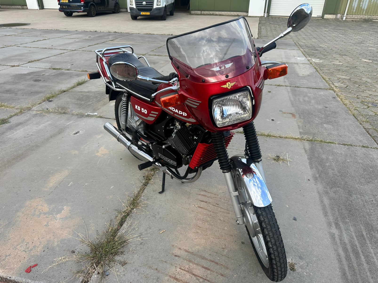 zundapp KS 50, Ophalen, Maximaal 45 km/u, KS50, Zo goed als nieuw