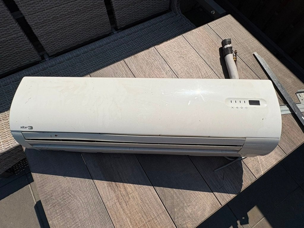 Airco met buitenunit, Witgoed en Apparatuur, Airco's, Ophalen, Minder dan 60 m³, 3 snelheden of meer, Wandairco