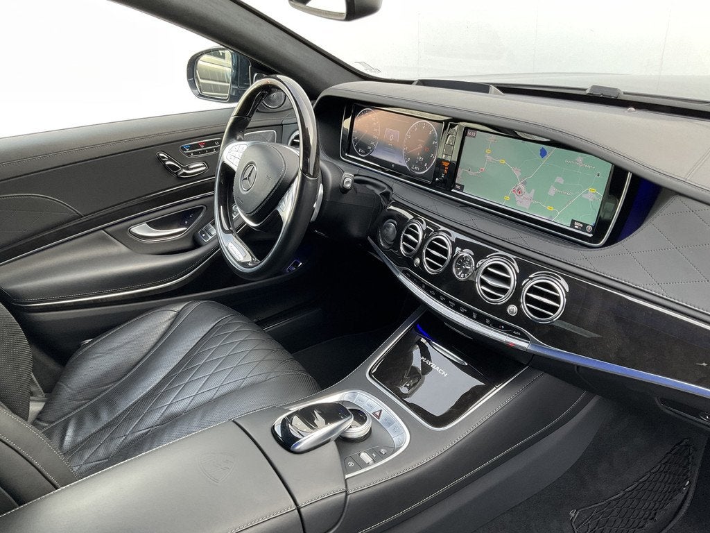 Maybach S-klasse 600 V12 B&O(811) HUD 360 Nachtsysteem(610, Auto's, Automaat, Achterwielaandrijving, Gebruikt, Zwart