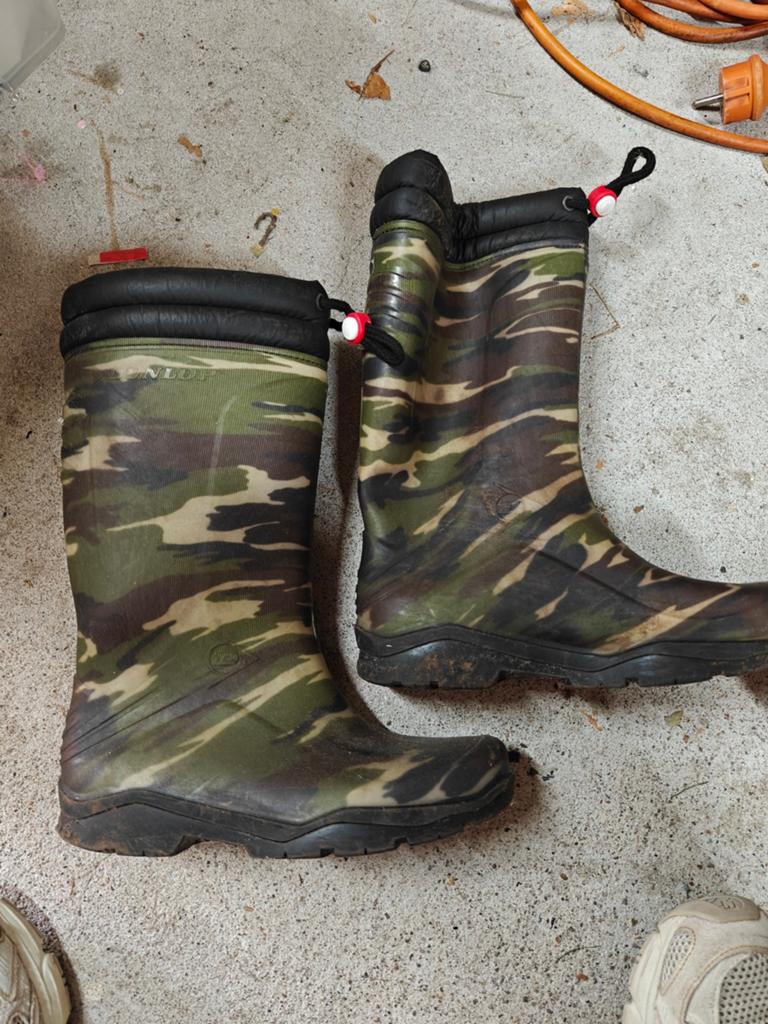 Gevoerde laarzen camouflageprint maat 36, Ophalen of Verzenden