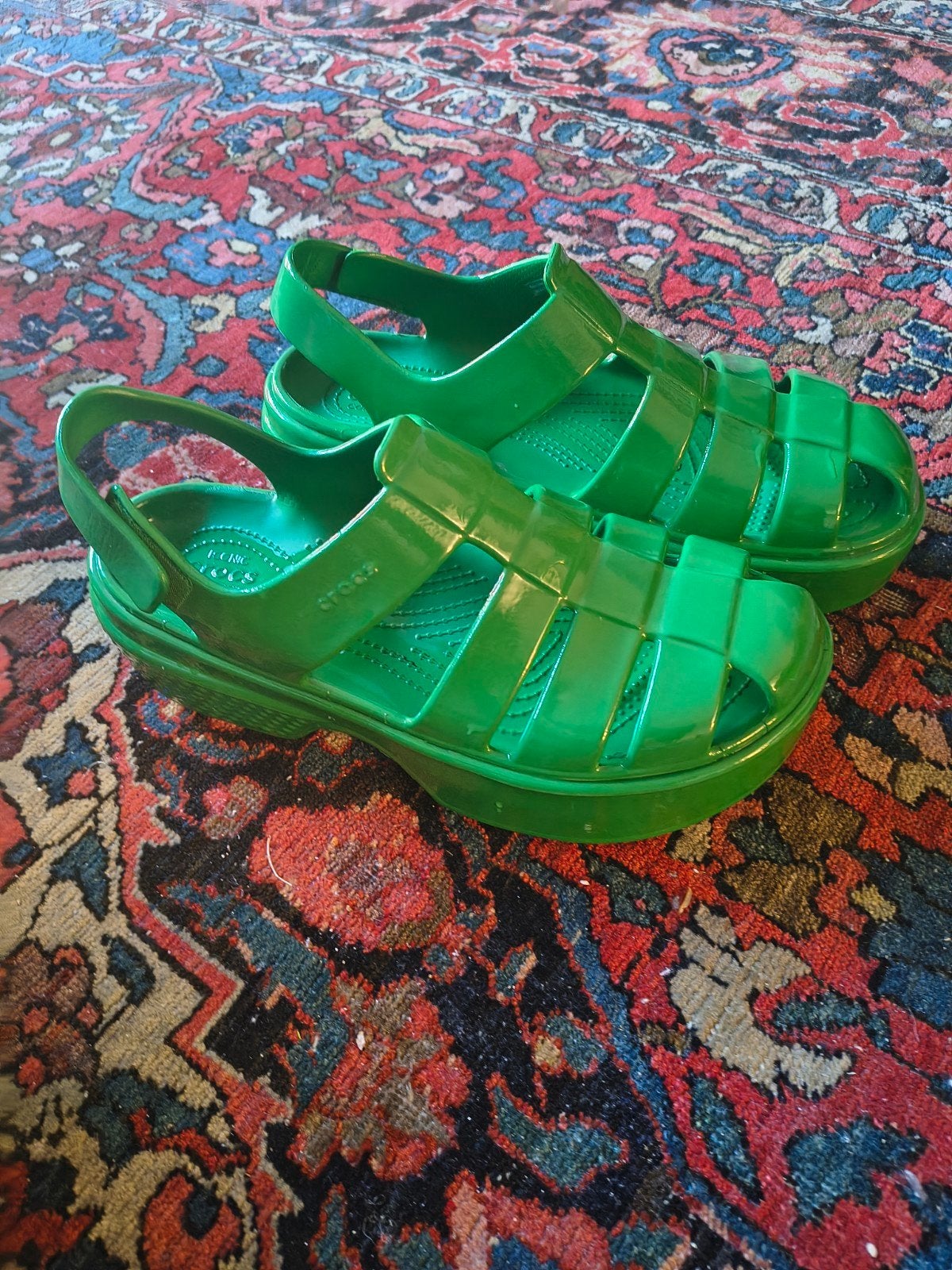 Crocs Stomp Fisherman Sandalen, Overige typen, Ophalen of Verzenden, Zo goed als nieuw, Crocs