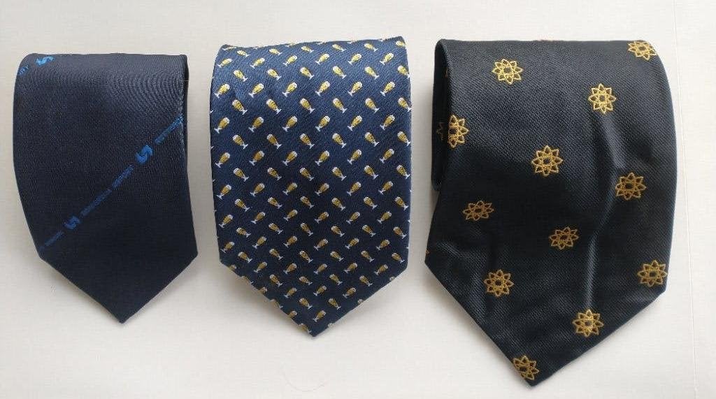 Thema Stropdassen, Verzenden, Gedragen, Overige kleuren, Met patroon